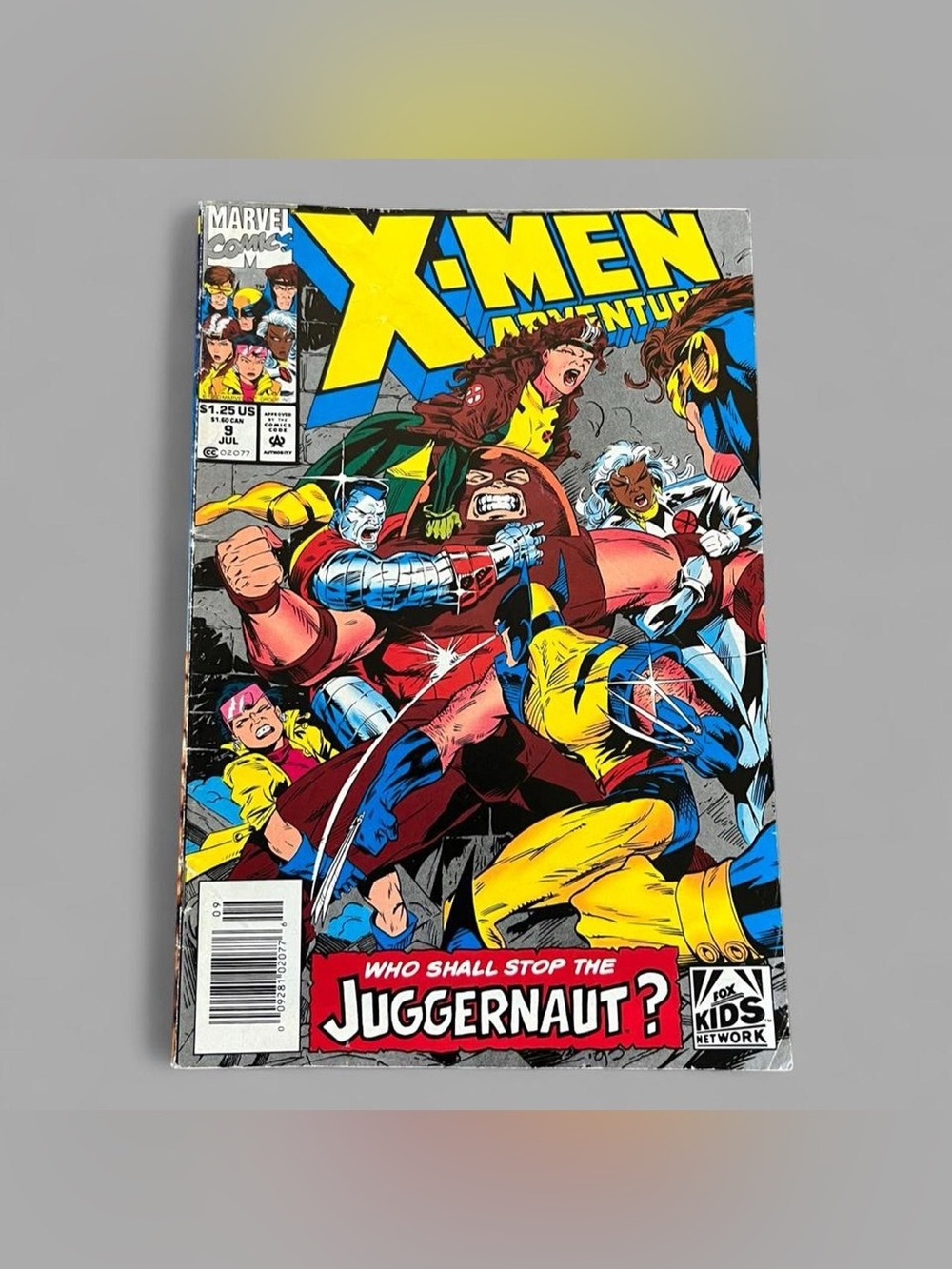 X-Men Adventures #9 (July 1993) Marvel Comic Book